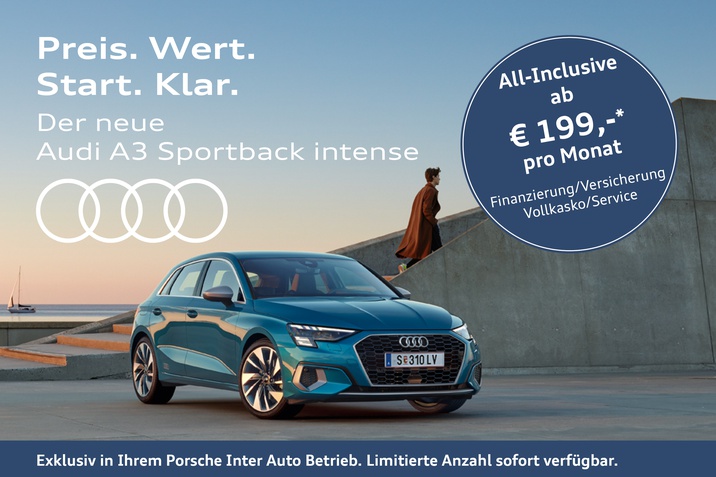 Audi A3 Sportback intense